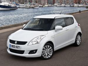 Suzuki Swift SZ4 2010 года (UK)